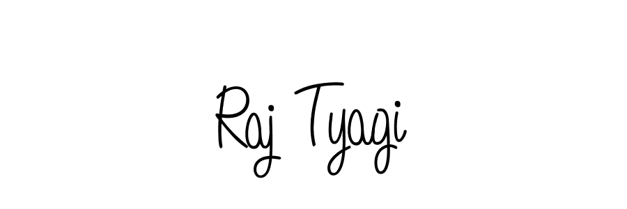 Raj Tyagi stylish signature style. Best Handwritten Sign (Angelique-Rose-font-FFP) for my name. Handwritten Signature Collection Ideas for my name Raj Tyagi. Raj Tyagi signature style 5 images and pictures png