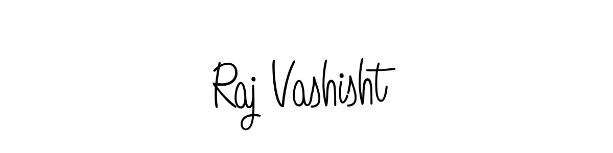 Use a signature maker to create a handwritten signature online. With this signature software, you can design (Angelique-Rose-font-FFP) your own signature for name Raj Vashisht. Raj Vashisht signature style 5 images and pictures png