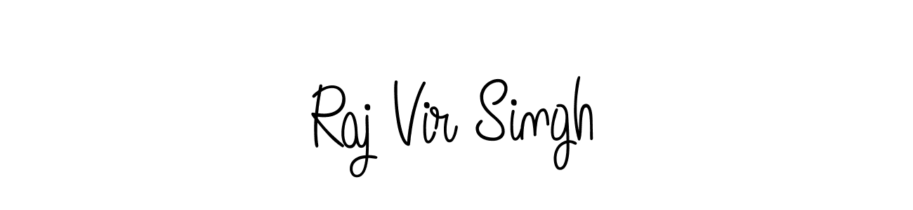 Make a beautiful signature design for name Raj Vir Singh. With this signature (Angelique-Rose-font-FFP) style, you can create a handwritten signature for free. Raj Vir Singh signature style 5 images and pictures png