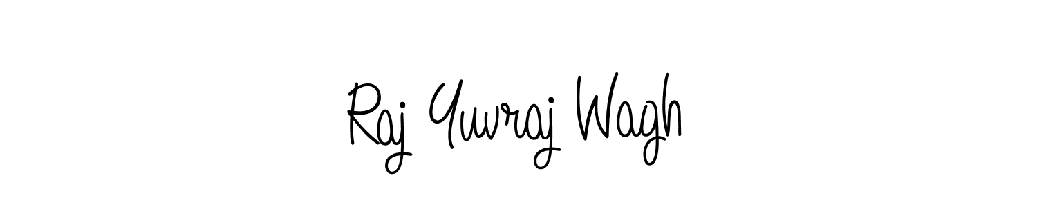 This is the best signature style for the Raj Yuvraj Wagh name. Also you like these signature font (Angelique-Rose-font-FFP). Mix name signature. Raj Yuvraj Wagh signature style 5 images and pictures png
