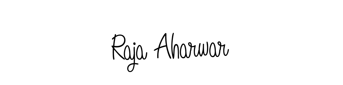 How to make Raja Aharwar signature? Angelique-Rose-font-FFP is a professional autograph style. Create handwritten signature for Raja Aharwar name. Raja Aharwar signature style 5 images and pictures png