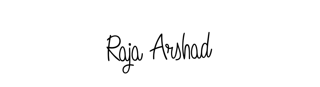 Also we have Raja Arshad name is the best signature style. Create professional handwritten signature collection using Angelique-Rose-font-FFP autograph style. Raja Arshad signature style 5 images and pictures png