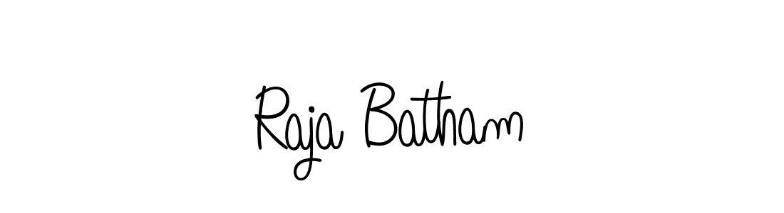 How to make Raja Batham signature? Angelique-Rose-font-FFP is a professional autograph style. Create handwritten signature for Raja Batham name. Raja Batham signature style 5 images and pictures png