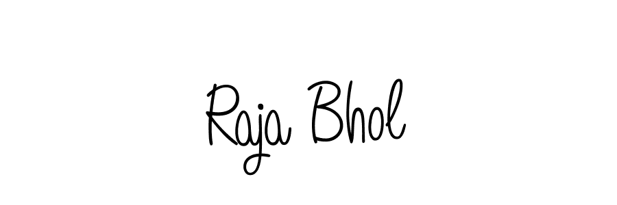Once you've used our free online signature maker to create your best signature Angelique-Rose-font-FFP style, it's time to enjoy all of the benefits that Raja Bhol name signing documents. Raja Bhol signature style 5 images and pictures png