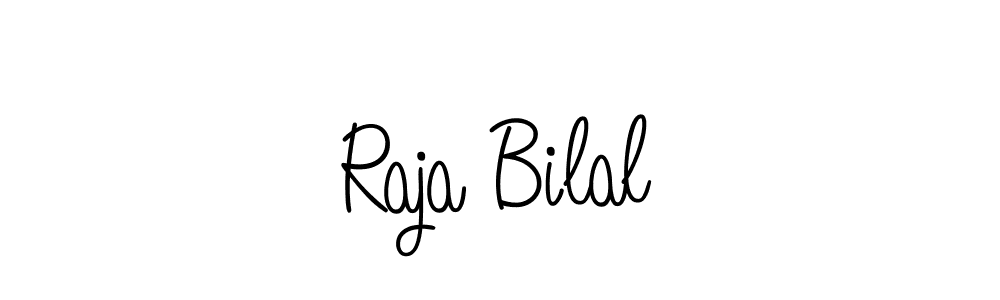 Make a beautiful signature design for name Raja Bilal. Use this online signature maker to create a handwritten signature for free. Raja Bilal signature style 5 images and pictures png