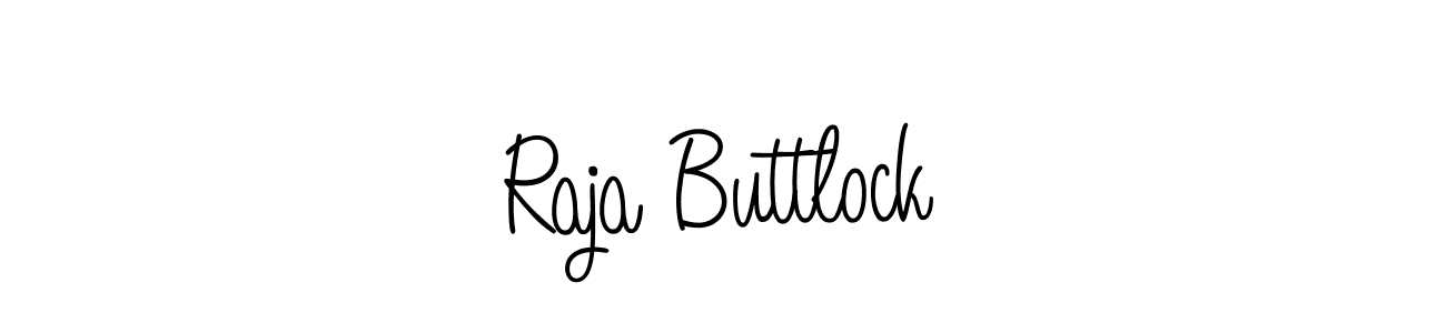 if you are searching for the best signature style for your name Raja Buttlock. so please give up your signature search. here we have designed multiple signature styles  using Angelique-Rose-font-FFP. Raja Buttlock signature style 5 images and pictures png