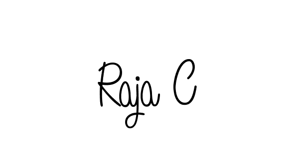 Best and Professional Signature Style for Raja C. Angelique-Rose-font-FFP Best Signature Style Collection. Raja C signature style 5 images and pictures png