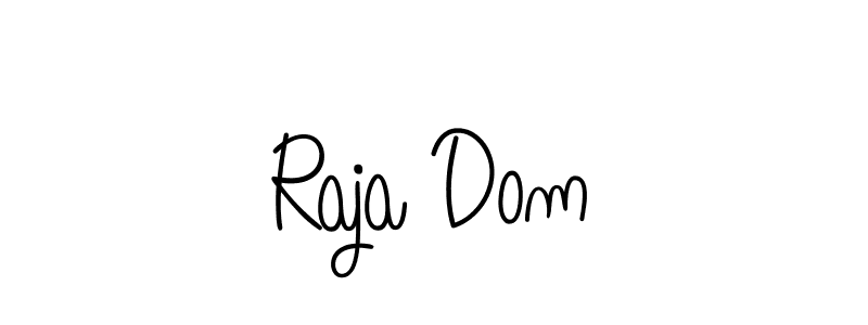 Check out images of Autograph of Raja Dom name. Actor Raja Dom Signature Style. Angelique-Rose-font-FFP is a professional sign style online. Raja Dom signature style 5 images and pictures png