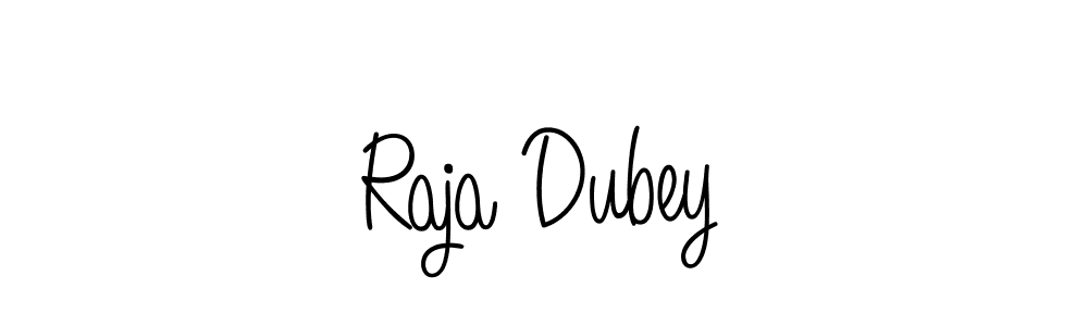 Create a beautiful signature design for name Raja Dubey. With this signature (Angelique-Rose-font-FFP) fonts, you can make a handwritten signature for free. Raja Dubey signature style 5 images and pictures png