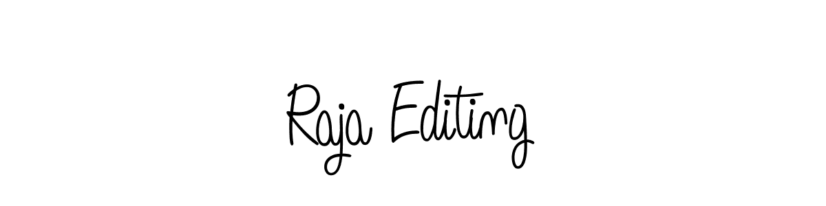 Angelique-Rose-font-FFP is a professional signature style that is perfect for those who want to add a touch of class to their signature. It is also a great choice for those who want to make their signature more unique. Get Raja Editing name to fancy signature for free. Raja Editing signature style 5 images and pictures png