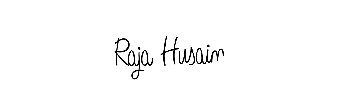 Make a beautiful signature design for name Raja Husain. Use this online signature maker to create a handwritten signature for free. Raja Husain signature style 5 images and pictures png