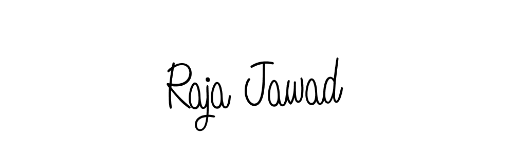 The best way (Angelique-Rose-font-FFP) to make a short signature is to pick only two or three words in your name. The name Raja Jawad include a total of six letters. For converting this name. Raja Jawad signature style 5 images and pictures png