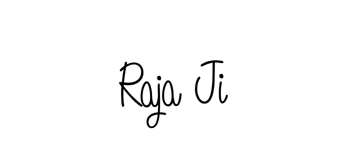 if you are searching for the best signature style for your name Raja Ji. so please give up your signature search. here we have designed multiple signature styles  using Angelique-Rose-font-FFP. Raja Ji signature style 5 images and pictures png