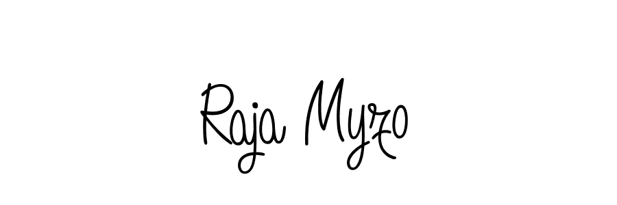 Once you've used our free online signature maker to create your best signature Angelique-Rose-font-FFP style, it's time to enjoy all of the benefits that Raja Myzo name signing documents. Raja Myzo signature style 5 images and pictures png