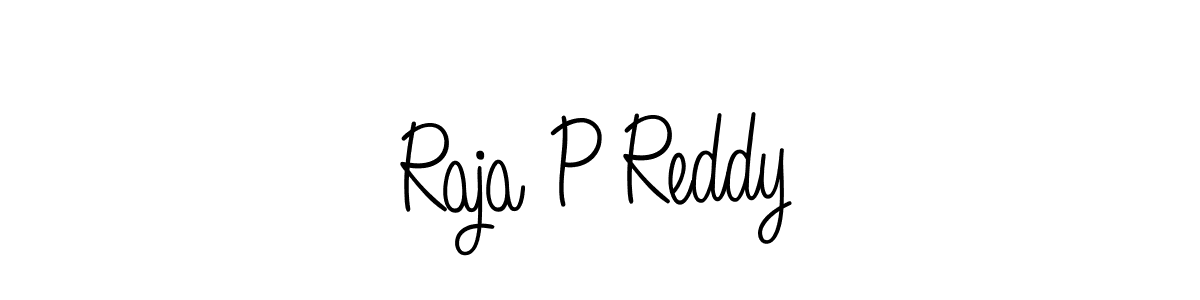 Also You can easily find your signature by using the search form. We will create Raja P Reddy name handwritten signature images for you free of cost using Angelique-Rose-font-FFP sign style. Raja P Reddy signature style 5 images and pictures png