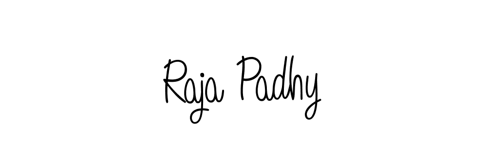 How to Draw Raja Padhy signature style? Angelique-Rose-font-FFP is a latest design signature styles for name Raja Padhy. Raja Padhy signature style 5 images and pictures png