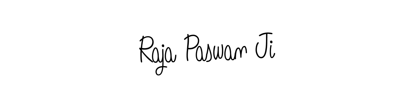 Raja Paswan Ji stylish signature style. Best Handwritten Sign (Angelique-Rose-font-FFP) for my name. Handwritten Signature Collection Ideas for my name Raja Paswan Ji. Raja Paswan Ji signature style 5 images and pictures png