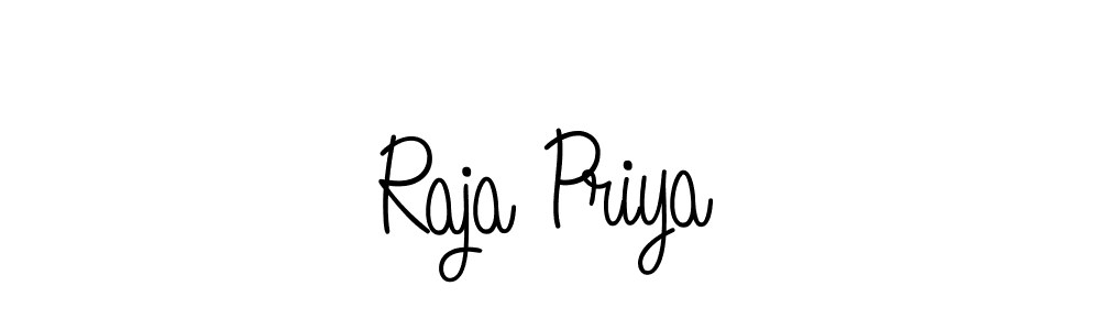 How to Draw Raja Priya signature style? Angelique-Rose-font-FFP is a latest design signature styles for name Raja Priya. Raja Priya signature style 5 images and pictures png