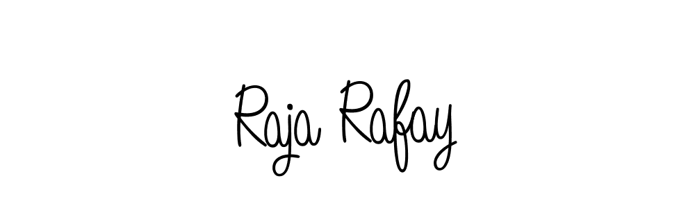 Raja Rafay stylish signature style. Best Handwritten Sign (Angelique-Rose-font-FFP) for my name. Handwritten Signature Collection Ideas for my name Raja Rafay. Raja Rafay signature style 5 images and pictures png