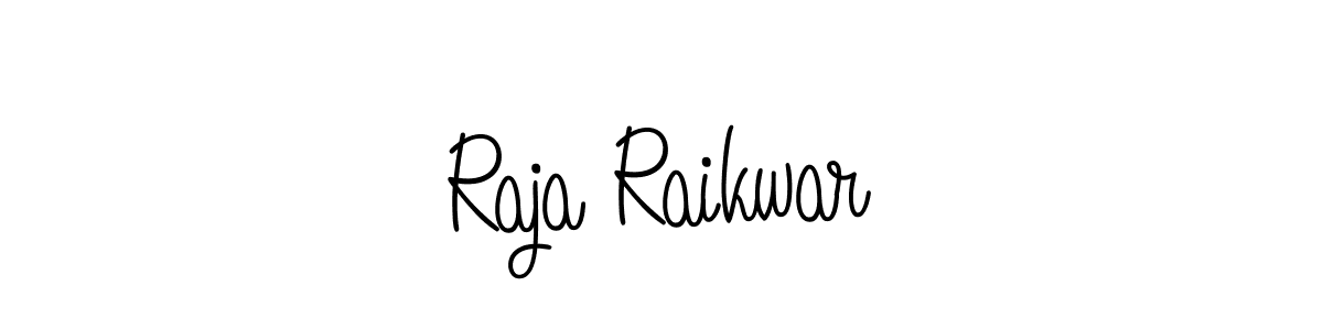 if you are searching for the best signature style for your name Raja Raikwar. so please give up your signature search. here we have designed multiple signature styles  using Angelique-Rose-font-FFP. Raja Raikwar signature style 5 images and pictures png