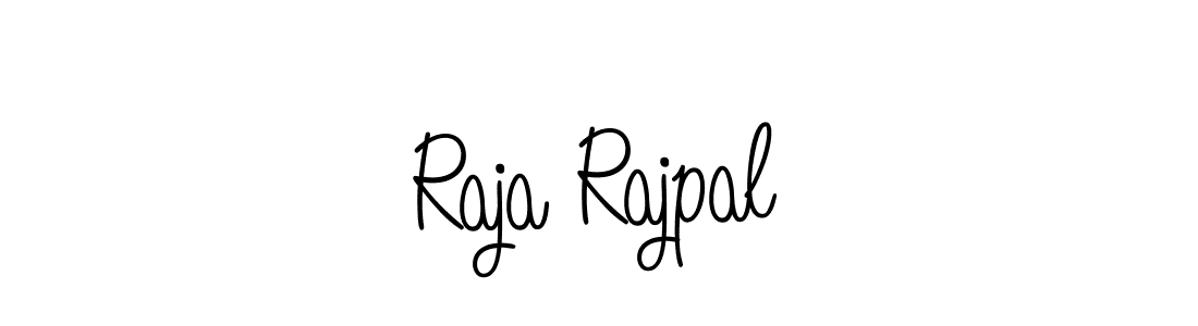 How to make Raja Rajpal name signature. Use Angelique-Rose-font-FFP style for creating short signs online. This is the latest handwritten sign. Raja Rajpal signature style 5 images and pictures png