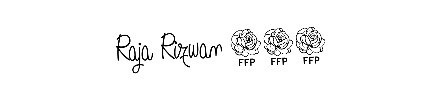 Once you've used our free online signature maker to create your best signature Angelique-Rose-font-FFP style, it's time to enjoy all of the benefits that Raja Rizwan 111 name signing documents. Raja Rizwan 111 signature style 5 images and pictures png