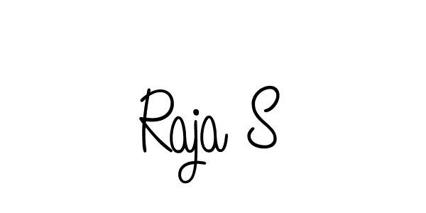 Angelique-Rose-font-FFP is a professional signature style that is perfect for those who want to add a touch of class to their signature. It is also a great choice for those who want to make their signature more unique. Get Raja S name to fancy signature for free. Raja S signature style 5 images and pictures png