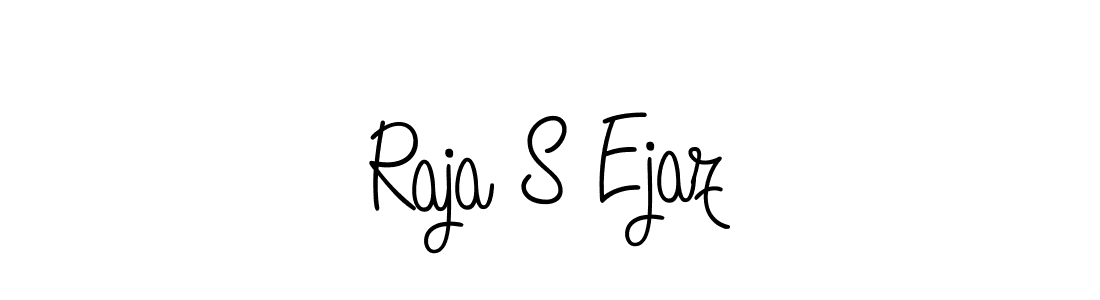 Also we have Raja S Ejaz name is the best signature style. Create professional handwritten signature collection using Angelique-Rose-font-FFP autograph style. Raja S Ejaz signature style 5 images and pictures png