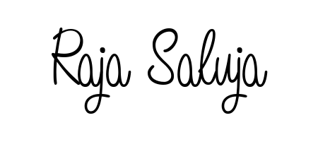 Looking for an artistic signature for Raja Saluja? The Angelique-Rose-font-FFP calligraphy style gives a sophisticated flow suitable for business cards and emails. Raja Saluja signature style 5 images and pictures png
