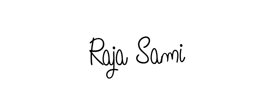 Check out images of Autograph of Raja Sami name. Actor Raja Sami Signature Style. Angelique-Rose-font-FFP is a professional sign style online. Raja Sami signature style 5 images and pictures png