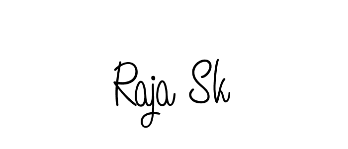 It looks lik you need a new signature style for name Raja Sk. Design unique handwritten (Angelique-Rose-font-FFP) signature with our free signature maker in just a few clicks. Raja Sk signature style 5 images and pictures png