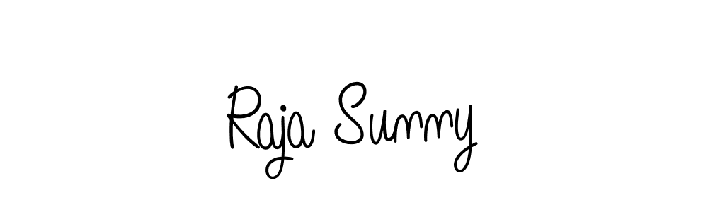 How to make Raja Sunny signature? Angelique-Rose-font-FFP is a professional autograph style. Create handwritten signature for Raja Sunny name. Raja Sunny signature style 5 images and pictures png
