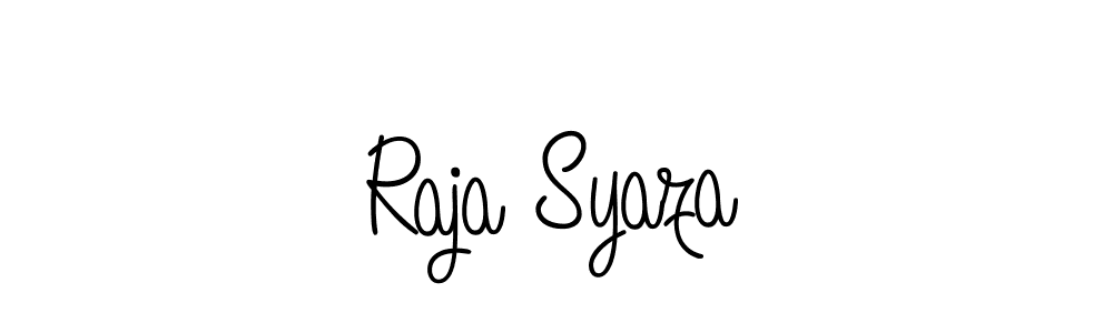 Also You can easily find your signature by using the search form. We will create Raja Syaza name handwritten signature images for you free of cost using Angelique-Rose-font-FFP sign style. Raja Syaza signature style 5 images and pictures png