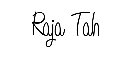 How to Draw Raja Tah signature style? Angelique-Rose-font-FFP is a latest design signature styles for name Raja Tah. Raja Tah signature style 5 images and pictures png