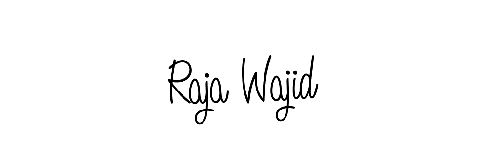 Also we have Raja Wajid name is the best signature style. Create professional handwritten signature collection using Angelique-Rose-font-FFP autograph style. Raja Wajid signature style 5 images and pictures png