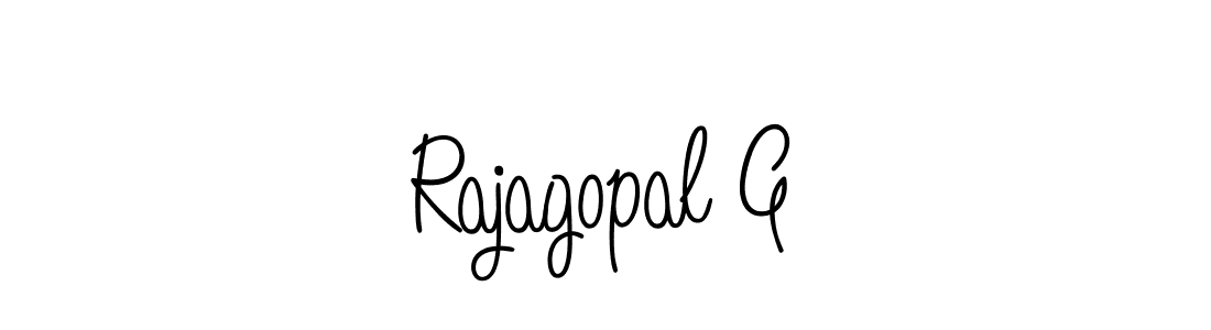 How to Draw Rajagopal G signature style? Angelique-Rose-font-FFP is a latest design signature styles for name Rajagopal G. Rajagopal G signature style 5 images and pictures png