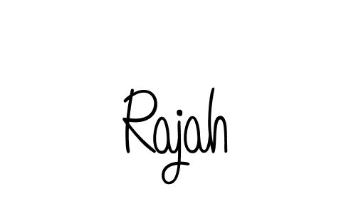 The best way (Angelique-Rose-font-FFP) to make a short signature is to pick only two or three words in your name. The name Rajah include a total of six letters. For converting this name. Rajah signature style 5 images and pictures png