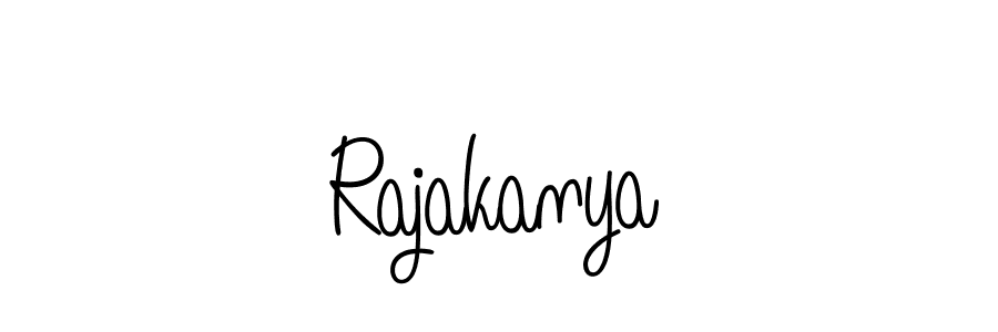 Make a beautiful signature design for name Rajakanya. With this signature (Angelique-Rose-font-FFP) style, you can create a handwritten signature for free. Rajakanya signature style 5 images and pictures png