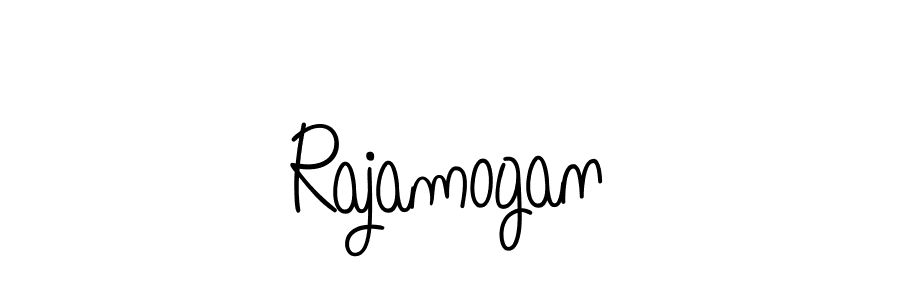 Also we have Rajamogan name is the best signature style. Create professional handwritten signature collection using Angelique-Rose-font-FFP autograph style. Rajamogan signature style 5 images and pictures png