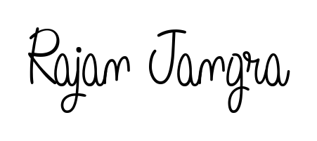 Quickly download Rajan Jangra name signature in high-resolution PNG using Angelique-Rose-font-FFP style. Ready to insert into PDFs and online applications. Rajan Jangra signature style 5 images and pictures png
