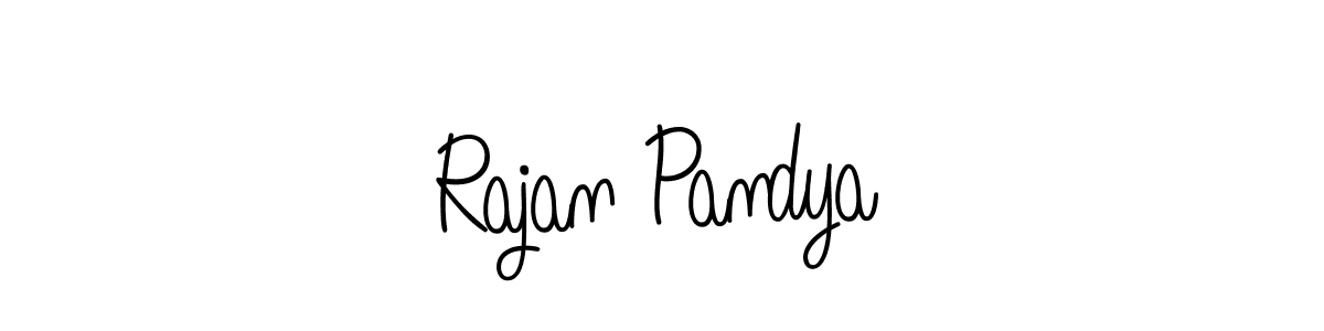 How to Draw Rajan Pandya signature style? Angelique-Rose-font-FFP is a latest design signature styles for name Rajan Pandya. Rajan Pandya signature style 5 images and pictures png