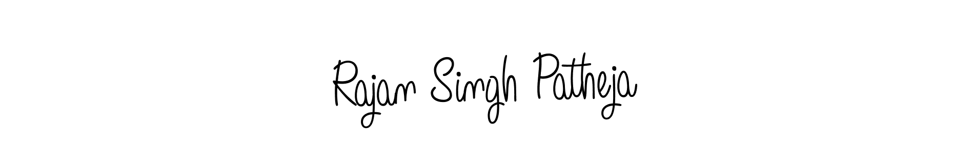 Make a beautiful signature design for name Rajan Singh Patheja. Use this online signature maker to create a handwritten signature for free. Rajan Singh Patheja signature style 5 images and pictures png