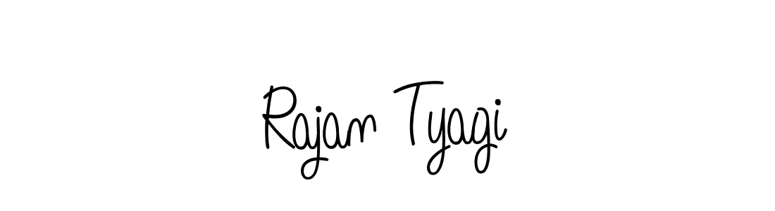 Make a short Rajan Tyagi signature style. Manage your documents anywhere anytime using Angelique-Rose-font-FFP. Create and add eSignatures, submit forms, share and send files easily. Rajan Tyagi signature style 5 images and pictures png