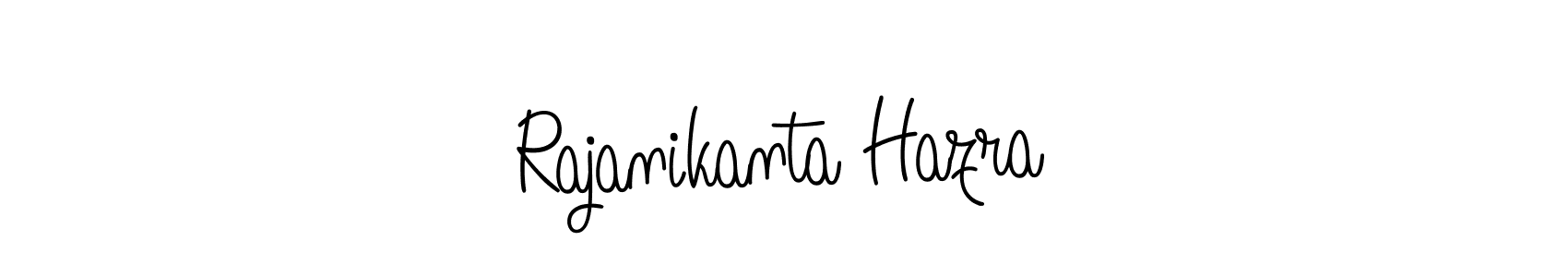 You should practise on your own different ways (Angelique-Rose-font-FFP) to write your name (Rajanikanta Hazra) in signature. don't let someone else do it for you. Rajanikanta Hazra signature style 5 images and pictures png