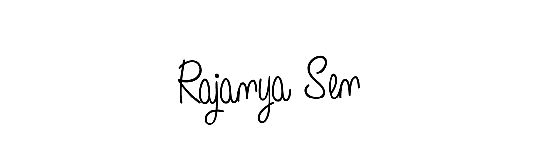 Make a beautiful signature design for name Rajanya Sen. Use this online signature maker to create a handwritten signature for free. Rajanya Sen signature style 5 images and pictures png