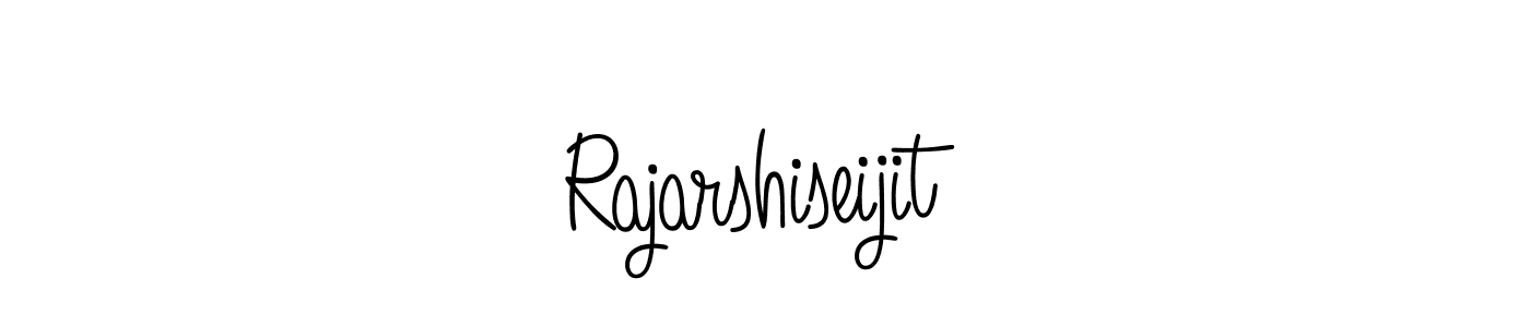 Also we have Rajarshiseijit name is the best signature style. Create professional handwritten signature collection using Angelique-Rose-font-FFP autograph style. Rajarshiseijit signature style 5 images and pictures png