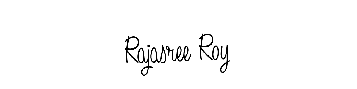 How to make Rajasree Roy name signature. Use Angelique-Rose-font-FFP style for creating short signs online. This is the latest handwritten sign. Rajasree Roy signature style 5 images and pictures png