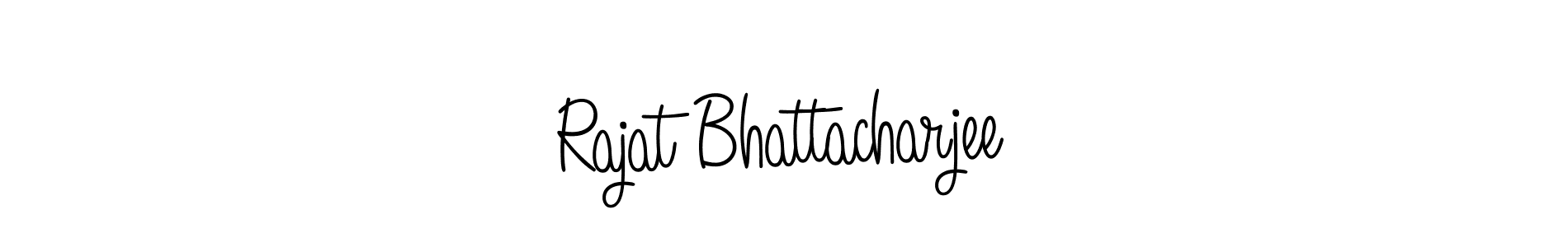 Design your own signature with our free online signature maker. With this signature software, you can create a handwritten (Angelique-Rose-font-FFP) signature for name Rajat Bhattacharjee. Rajat Bhattacharjee signature style 5 images and pictures png