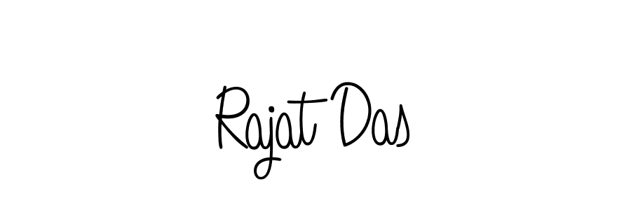 The best way (Angelique-Rose-font-FFP) to make a short signature is to pick only two or three words in your name. The name Rajat Das include a total of six letters. For converting this name. Rajat Das signature style 5 images and pictures png