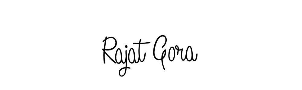 Angelique-Rose-font-FFP is a professional signature style that is perfect for those who want to add a touch of class to their signature. It is also a great choice for those who want to make their signature more unique. Get Rajat Gora name to fancy signature for free. Rajat Gora signature style 5 images and pictures png